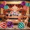Latex Balloons Blue, Red & White Star Stripe 360° Round Balloons – 4th of July Patriotic Foil Balloons for Independence Day, Birthday, Baby Shower & Festive Party Decorations